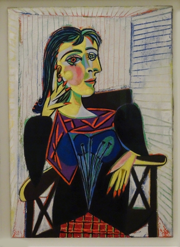 Portrait of Dora Maar by Picasso.